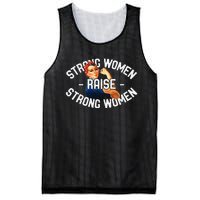 Rosie The Riveter Strong Women Raise Strong Women Mesh Reversible Basketball Jersey Tank