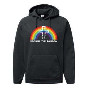 Reclaim The Rainbow Performance Fleece Hoodie