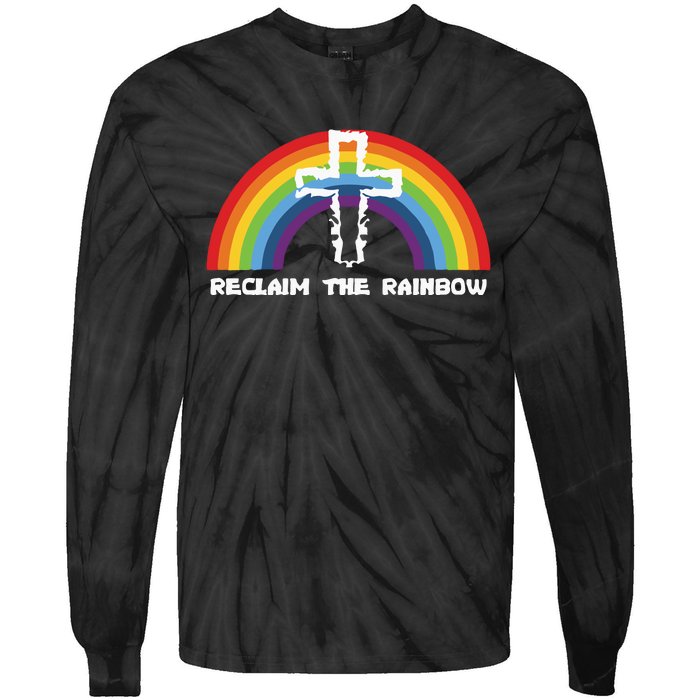 Reclaim The Rainbow Tie-Dye Long Sleeve Shirt