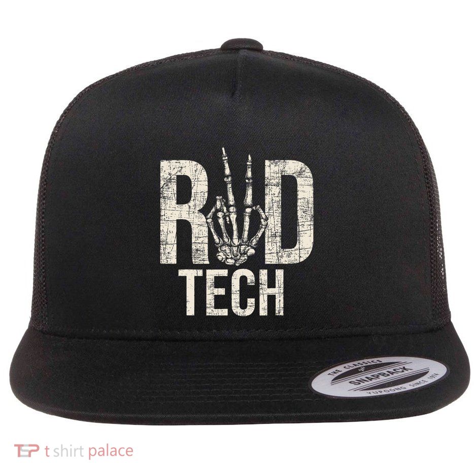 Rad Tech Radiographer Radiology Student Xray Technician Flat Bill Trucker Hat
