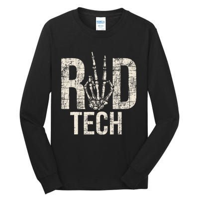 Rad Tech Radiographer Radiology Student Xray Technician Tall Long Sleeve T-Shirt