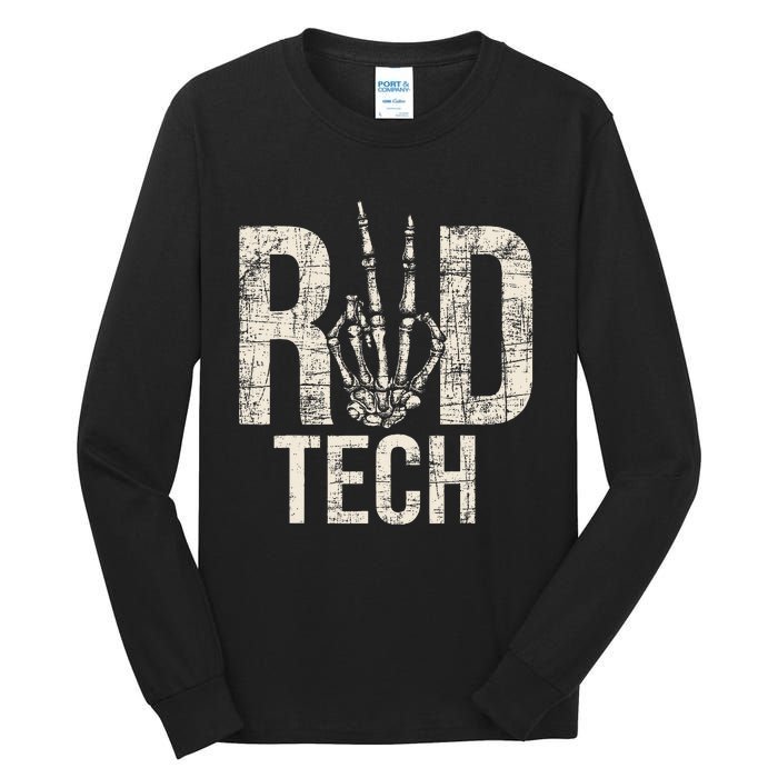 Rad Tech Radiographer Radiology Student Xray Technician Tall Long Sleeve T-Shirt