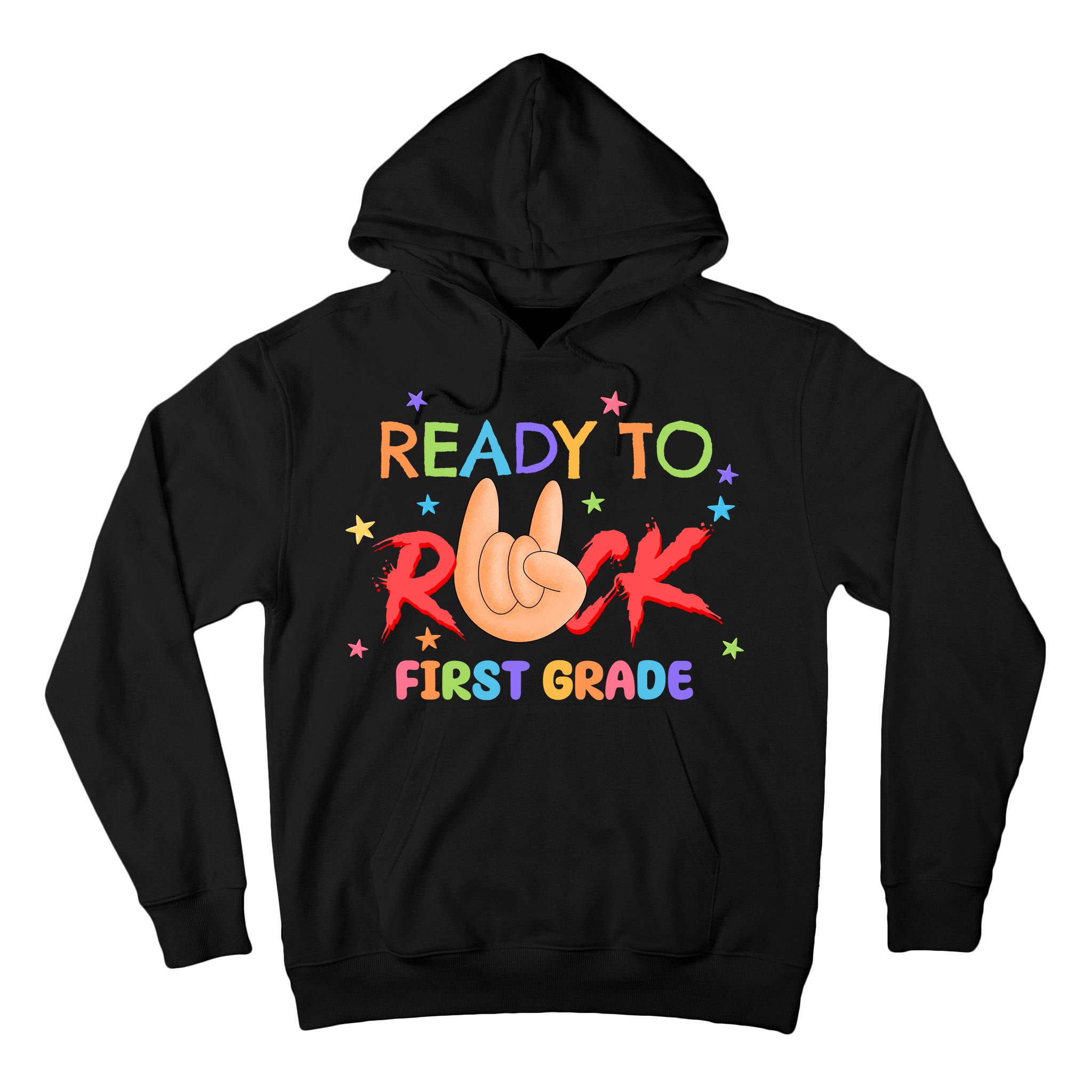 Ready To Rock First Grade Tall Hoodie