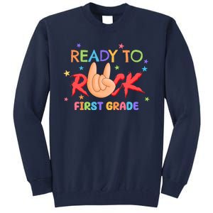 Ready To Rock First Grade Tall Sweatshirt