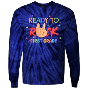 Ready To Rock First Grade Tie-Dye Long Sleeve Shirt