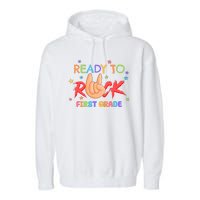 Ready To Rock First Grade Garment-Dyed Fleece Hoodie