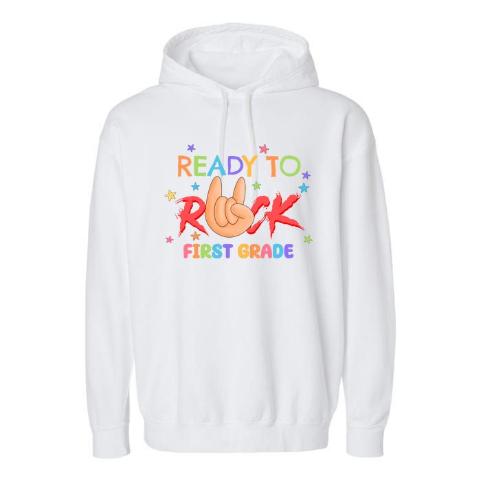 Ready To Rock First Grade Garment-Dyed Fleece Hoodie