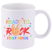 Ready To Rock First Grade 11oz C Handle Ceramic Mug
