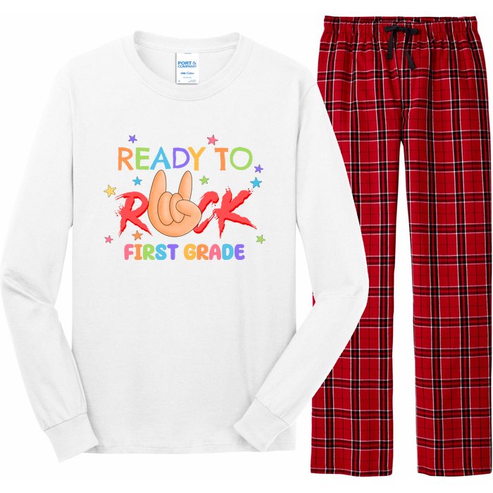 Ready To Rock First Grade Long Sleeve Pajama Set