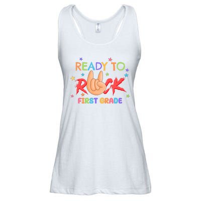 Ready To Rock First Grade Ladies Essential Flowy Tank