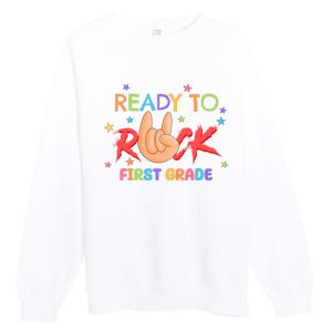 Ready To Rock First Grade Premium Crewneck Sweatshirt