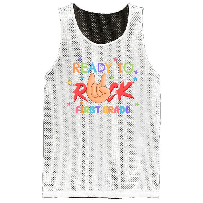 Ready To Rock First Grade Mesh Reversible Basketball Jersey Tank