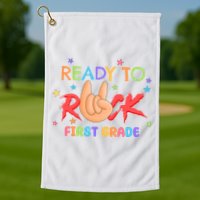 Ready To Rock First Grade Golf Towel
