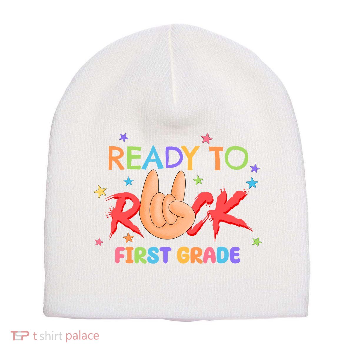 Ready To Rock First Grade Short Acrylic Beanie