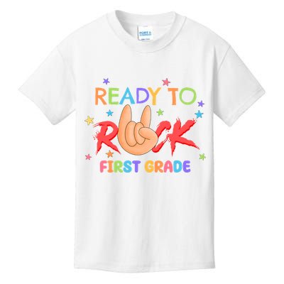 Ready To Rock First Grade Kids T-Shirt