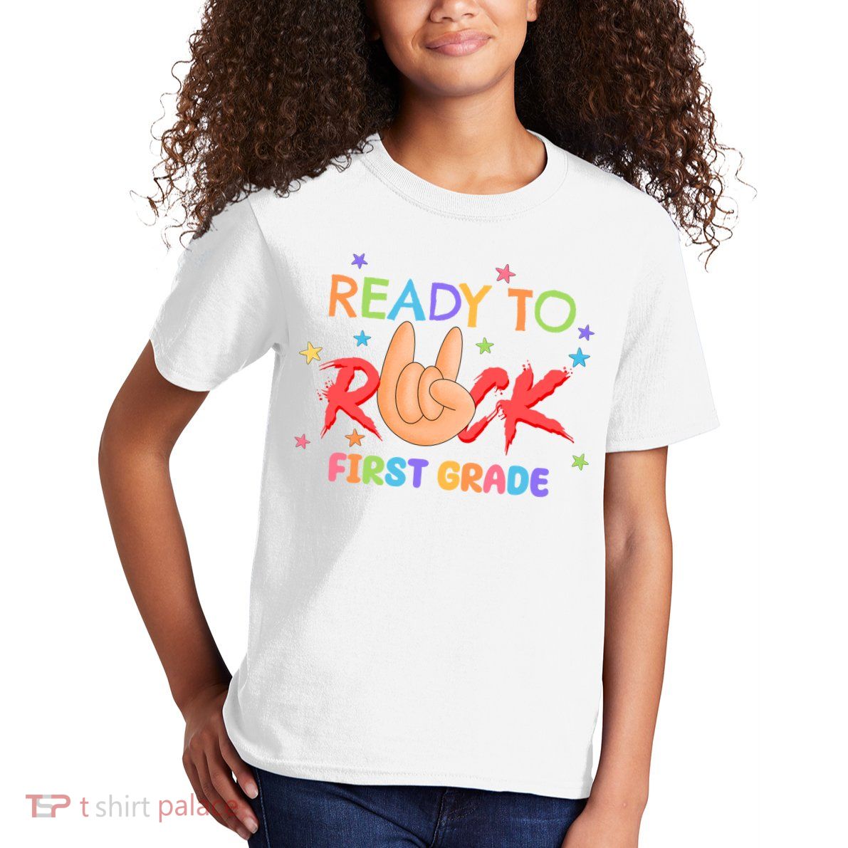 Ready To Rock First Grade Kids T-Shirt