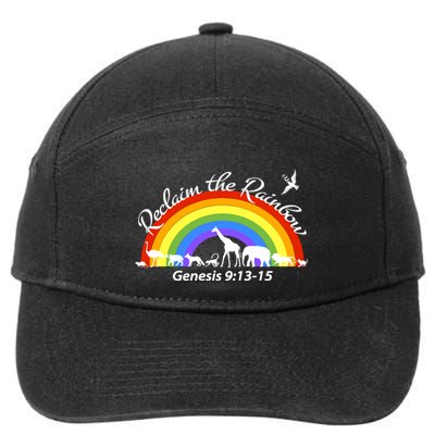 Reclaim The Rainbow: Gods Promise 7-Panel Snapback Hat