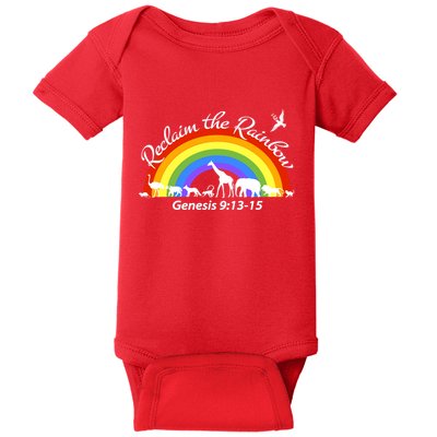Reclaim The Rainbow: Gods Promise Baby Bodysuit