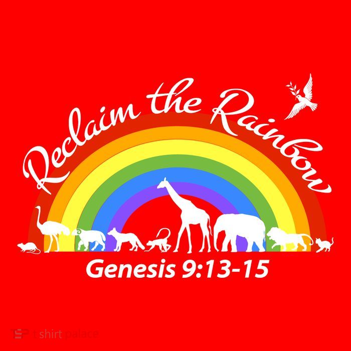 Reclaim The Rainbow: Gods Promise Zip Tote Bag