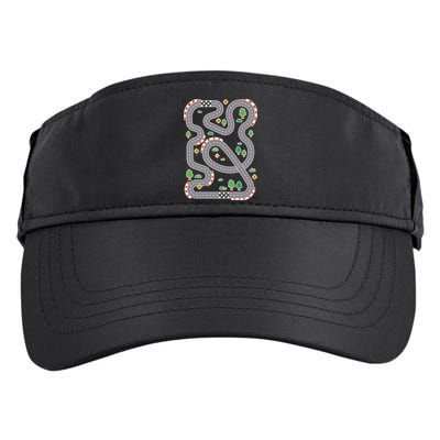 Racing Track Adult Drive Performance Visor