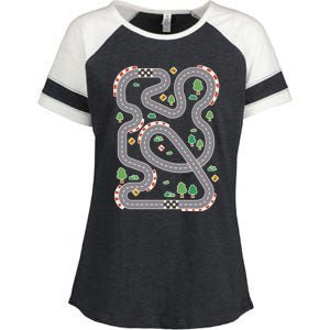 Racing Track Enza Ladies Jersey Colorblock Tee