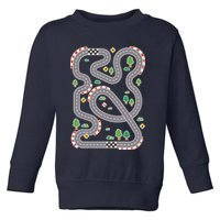 Racing Track Toddler Sweatshirt