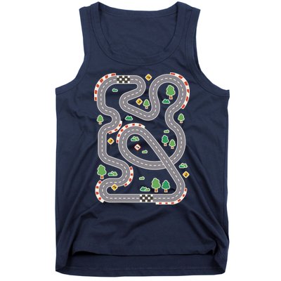 Racing Track Tank Top