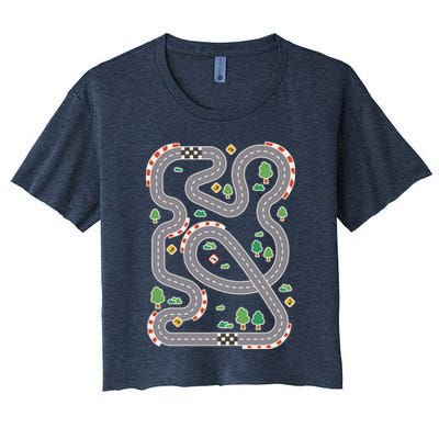Racing Track Crop Top