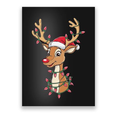Rudolph The Red Nose Reindeer Christmas Gitfs For Poster