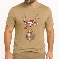 Rudolph The Red Nose Reindeer Christmas Gitfs For Performance Shirt
