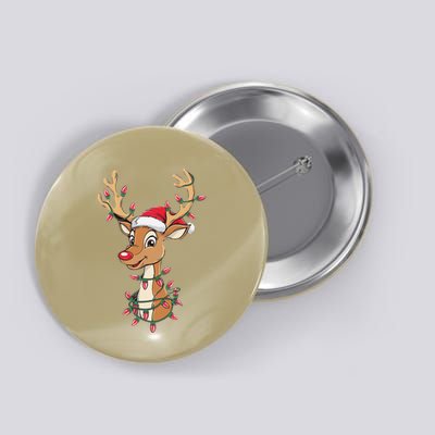Rudolph The Red Nose Reindeer Christmas Gitfs For Button