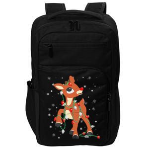 Rudolph The Red Nose Reindeer For And Christmas Impact Tech Backpack