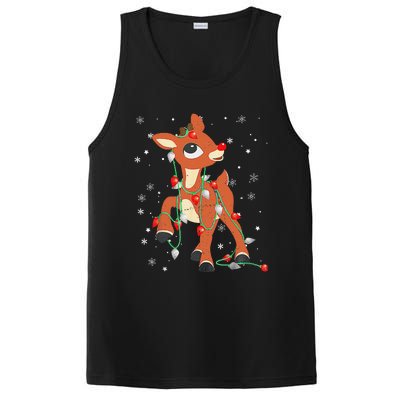 Rudolph The Red Nose Reindeer For And Christmas PosiCharge Competitor Tank