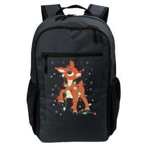 Rudolph The Red Nose Reindeer For And Christmas Daily Commute Backpack