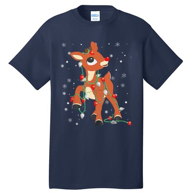 Rudolph The Red Nose Reindeer For And Christmas Tall T-Shirt