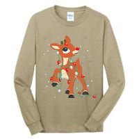 Rudolph The Red Nose Reindeer For And Christmas Tall Long Sleeve T-Shirt