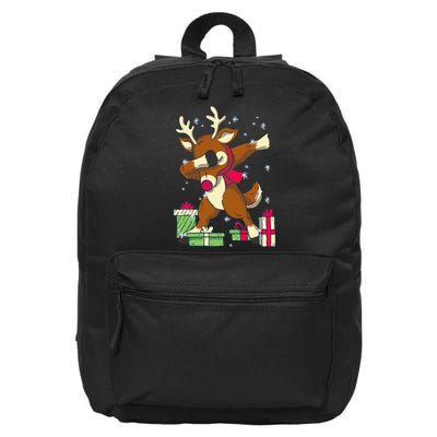 Rudolph The Red Nose Reindeer Christmas 16 in Basic Backpack