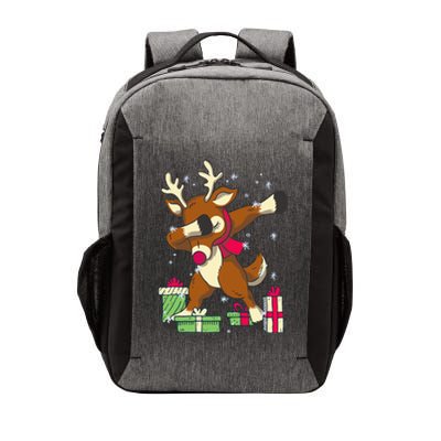 Rudolph The Red Nose Reindeer Christmas Vector Backpack