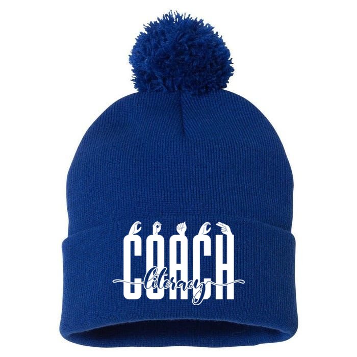 Reading Teacher Reading Coach Literacy Coach Meaningful Gift Pom Pom 12in Knit Beanie