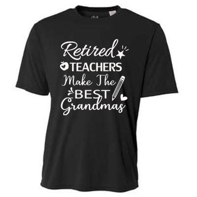 Retired Teacher Cooling Performance Crew T-Shirt