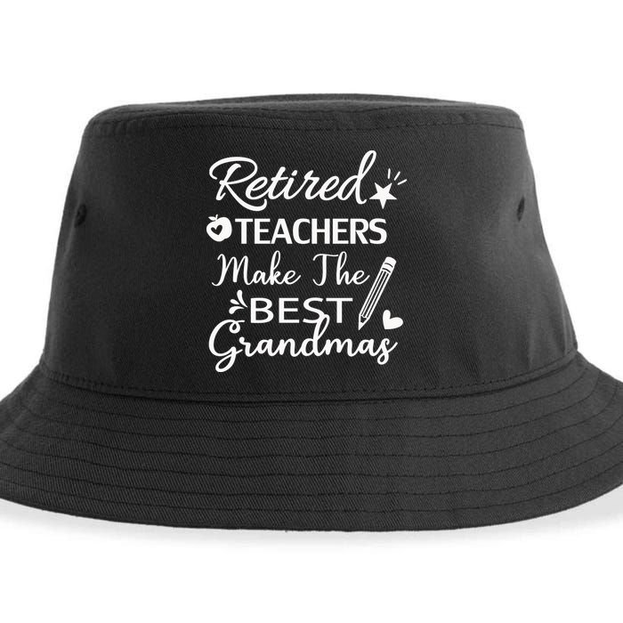 Retired Teacher Sustainable Bucket Hat