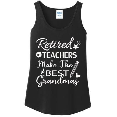 Retired Teacher Ladies Essential Tank