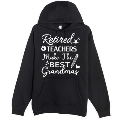 Retired Teacher Premium Pullover Hoodie