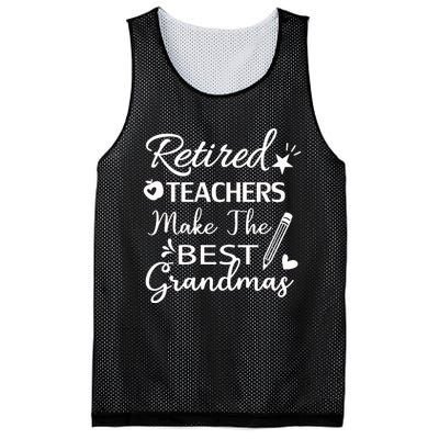 Retired Teacher Mesh Reversible Basketball Jersey Tank