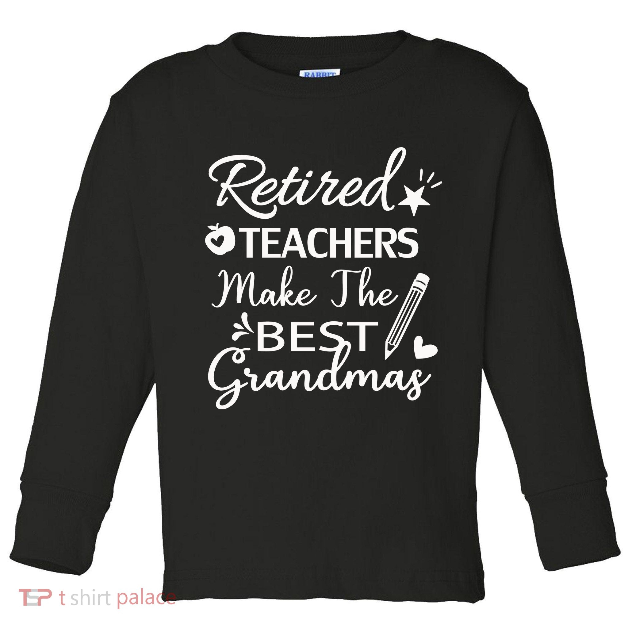 Retired Teacher Toddler Long Sleeve Shirt