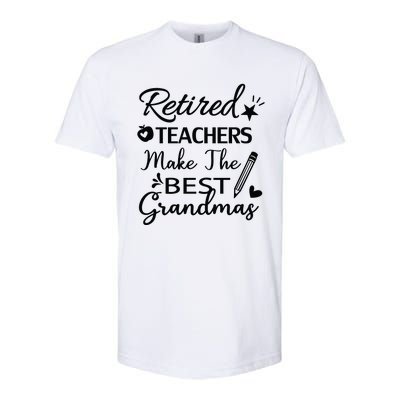 Retired Teacher Softstyle® CVC T-Shirt