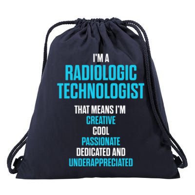 Radiologic Technologist Rad Tech Passionate Radiology Gift Drawstring Bag