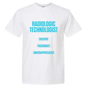 Radiologic Technologist Rad Tech Passionate Radiology Gift Garment-Dyed Heavyweight T-Shirt