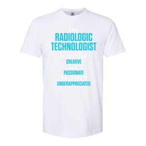 Radiologic Technologist Rad Tech Passionate Radiology Gift Softstyle CVC T-Shirt