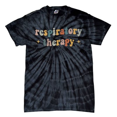 Respiratory Therapy RT therapist funny RT Care Week Tie-Dye T-Shirt